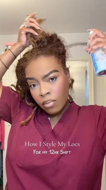 @locstylesforwomen on Instagram: "A tutorial I did not know I needed! 🙌🏾🙌🏾🙌🏾 Thank you so much @danniloxx 😍 
•
•
•
•
•
#locstylesforwomen #locupdos #locdhaircommunity #locupdate #locdnotbound #loclife #womenwithlocs #naturalhair #dreadhead #locjourney #naturallocs #locstyles #loccommunity #locs #locd #locbae #locaholics #starterlocs #locdndope #locgang #dreads #locgoddess" No Retwist Hairstyles, Loc Hairstyles No Retwist, Loc Hairstyles For Women No Retwist, Quick Loc Styles Simple, No Retwist Loc Styles For Women, Loc Styles No Retwist, No Retwist Loc Styles, Styled Locs, Locs Retwist