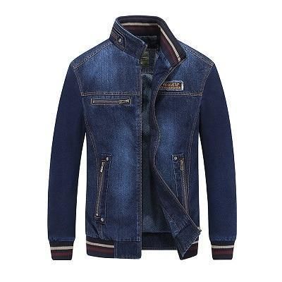 Men Street Wear, Fashion Denim Jacket, Embroidery Jeans Jacket, Denim Jacket Fashion, Jean Jacket Men, Mens Jackets Casual, Mens Spring Fashion, Types Of Jackets, Denim Jacket Men