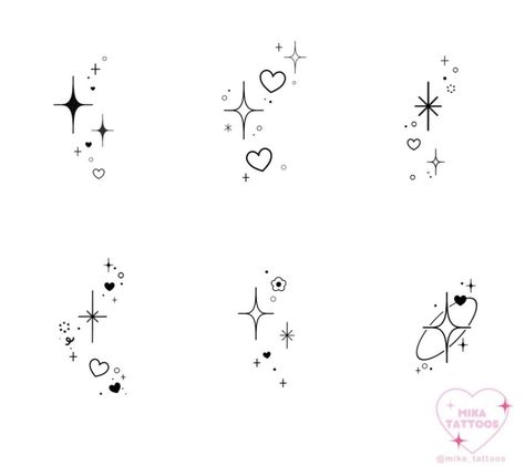 Heart Tattoo With Sparkles, Heart And Sparkle Tattoo, Pearl Tattoo, Bachelorette Tattoos, Sparkle Tattoo, Hand Doodles, Sharpie Tattoos, Small Pretty Tattoos, Desain Quilling