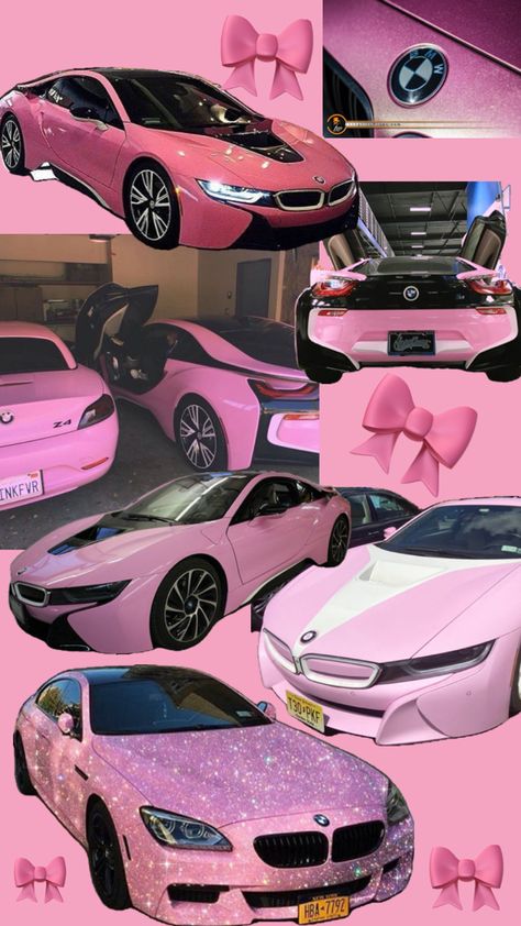 for the cute girlys🎀 Pink Bmw Aesthetic, Cute Display Pictures For Whatsapp, Bmw Aesthetic, Y2k Baddie Aesthetic, Pink Bmw, Preppy Car, Pink Cars, Luxury Cars Audi, Super Fast Cars