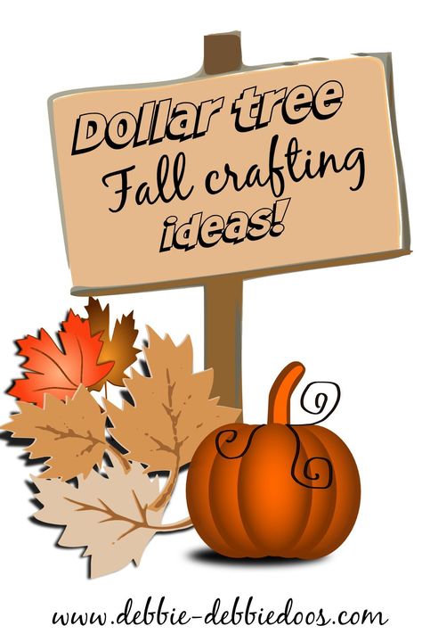 Dollar tree Fall craft ideas.  Get ahead start this season at the dollar tree. So many cute and creative ideas on a budget. Popular pin Pumpkin Accessories, Fall Crafting, Fall Decor Dollar Tree, Casa Halloween, Dollar Tree Fall, Fall Foods, 5 De Mayo, Fall Deco, Diy Spring