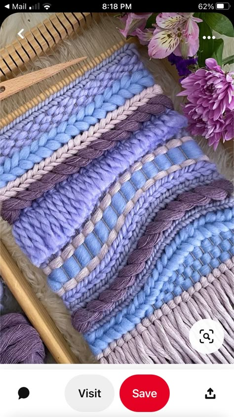 Winter Sunsets, Tapestry Loom Weaving, فن النسيج, Art Yarn Weaving, Circular Weaving, Tapestry Loom, Yarn Weaving, Weaving Loom Diy, Weaving Loom Projects