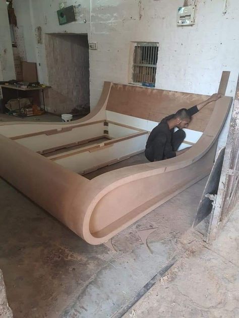 Plywood Box Bed Design, Bed Design Modern With Storage, Double Bed Design Modern, Plywood Bed Designs, Double Bed Design, Custom Bedroom Furniture, Colorful Bedroom Design, Dining Chairs Diy, Bed Designs With Storage