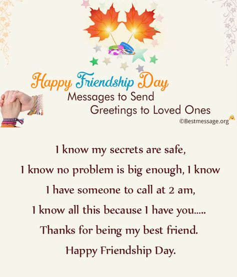 Best collection of Happy friendship day Messages, quotes and sayings in Hindi and English to wish your best friend using short and sweet friendship messages. Friendship Day 2023, Friendship Day Messages, Happy Friendship Day Messages, Happy Best Friend Day, Top 10 Wallpapers, Holi Quotes, Friendship Day Greetings, Happy Friendship Day Quotes, Friendship Day Wishes