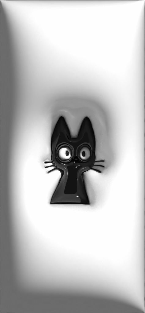 Black Wallpaper 3d Iphone, Black 3d Wallpaper Cute, Cat 3d Wallpaper, 3d Wallpaper Cat, Dark 3d Wallpaper, 3d Wallpaper Iphone Black, Bubbly Wallpaper, Black 3d Wallpaper, Black Cat Wallpaper