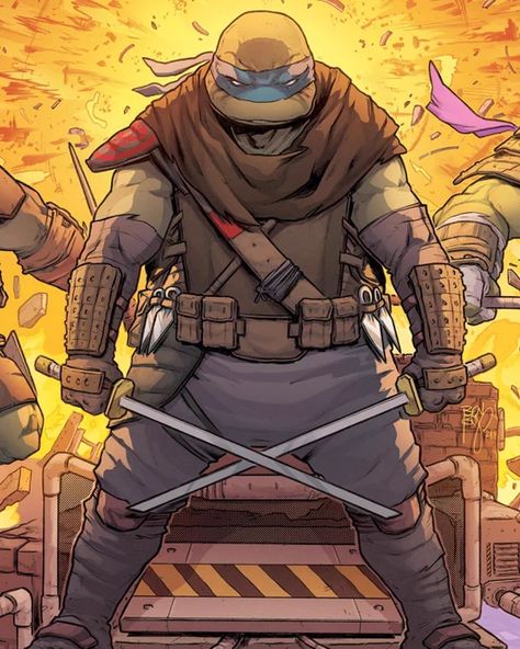 The Last Ronin, Tmnt Leo, Tmnt Characters, Leonardo Tmnt, Tmnt Comics, Teenage Mutant Ninja Turtles Artwork, Ninja Turtles Artwork, Tmnt Art, Ninja Turtles Art