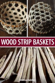 Types Of Trees, Basket Weaving Diy, Walnut Timber, Basket Weaving Patterns, Craftsman Furniture, Willow Weaving, Pine Needle Baskets, Diy Weaving, Diy Basket