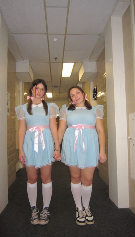 halloween costume inspo|shining twins Shining Twins Costume, Twin Costumes, Cartoon Costumes, Costume Inspo, Soft Wallpaper, Cute Costumes, Luxury Store, Background Wallpaper, Pharmacy Gifts