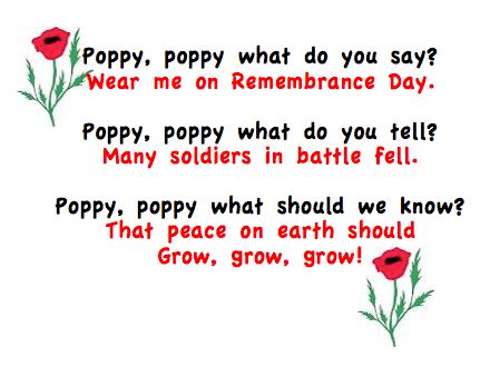 Poppy Decorations, Poppies Poem, Remembrance Day Poems, Shared Reading Poems, Assembly Ideas, Kindergarten Poems, Remembrance Day Activities, Blowin In The Wind, Remembrance Day Art