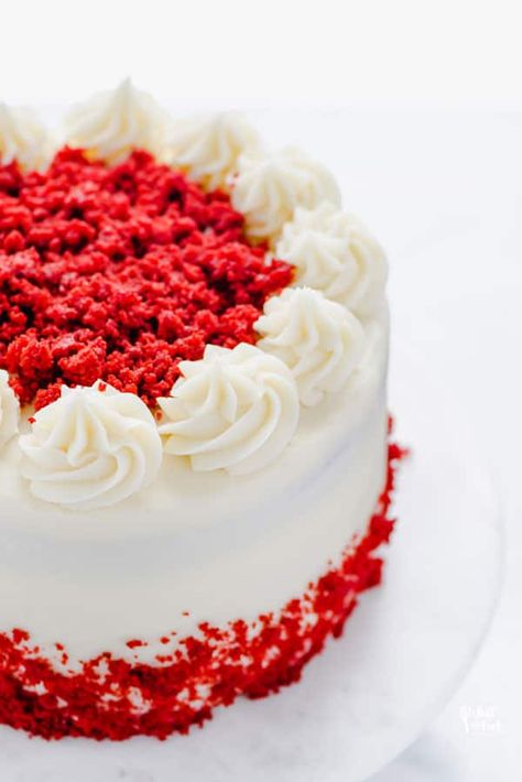 Gluten Free Red Velvet Cake Recipe, Red Velvet Cake Recipe From Scratch, Red Velvet Cake Decoration, Gluten Free Red Velvet Cake, Gluten Free Red Velvet, Redvelvet Cake, Cake Recipe From Scratch, Bolo Red Velvet, Red Velvet Cake Recipe