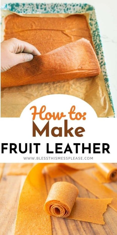 Oven Fruit Leather Recipe, Apple Fruit Leather Recipe Oven, Making Fruit Leather In A Dehydrator, Cantaloupe Fruit Leather Recipe, Peach Fruit Leather Recipe Oven, Applesauce Fruit Leather Recipe, Peach Fruit Leather Recipe Dehydrator, Fruit Leather From Juice Pulp, Homemade Fruit Roll Ups Dehydrator