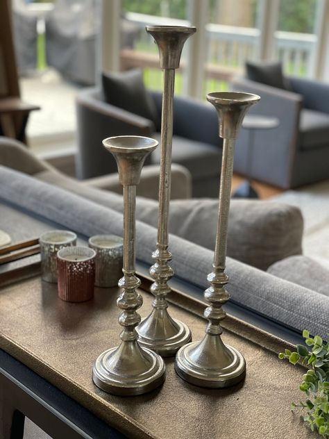 Tall candle holders decor