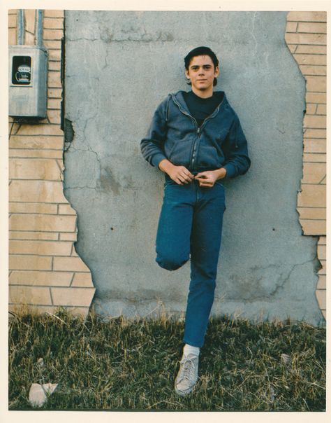 C. Thomas Howell as Ponyboy. Dally Winston, The Outsiders Ponyboy, Ponyboy Curtis, Wall To Wall Carpet, Johnny Cade, Outsiders Movie, Stay Gold Ponyboy, The Outsiders 1983, Ralph Macchio