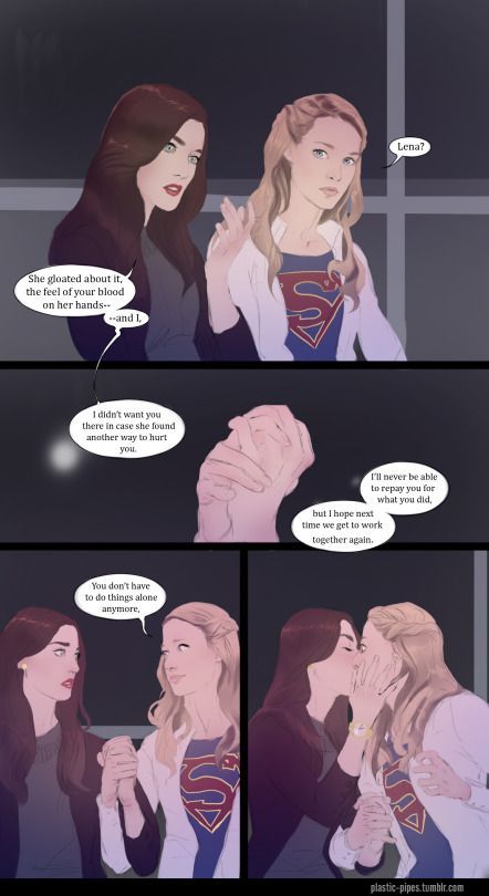 Supergirl X Lena, Lena X Kara, Supergirl And Lena, Supercorp Fanart, Lena And Kara, Kara And Lena, Supergirl Tv, Supergirl Comic, Lena Luthor