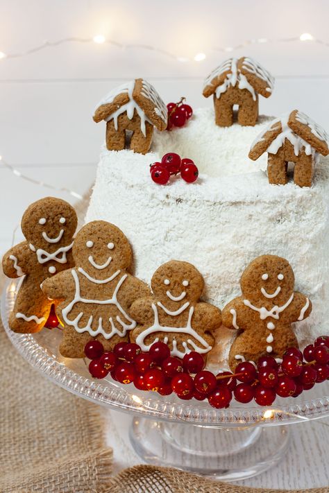 Fluffosa Pandizenzero Gingerbread Chiffon cake Gingerbread Biscotti, Chiffon Cake, Gingerbread Cookies, Gingerbread, Cinnamon, Chiffon, Cake, Christmas, Natal