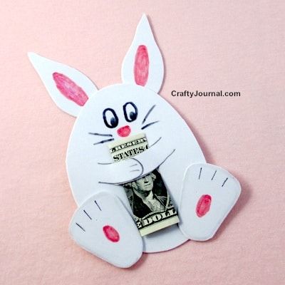 Easter Gift Card Holder, Bunny Money, Fun Easter Baskets, Grandma Ideas, Easter Arts And Crafts, Easter Favors, Easter Baskets For Toddlers, Diy Easter Gifts, Toddler Easter