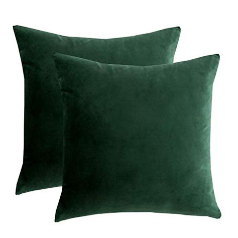 Emerald Green Living Room, Green Throw, Green Cushions, Green Throw Pillows, Garden Pillows, Green Pillows, Living Room Green, 20x20 Pillow Covers, Couch Throw Pillows