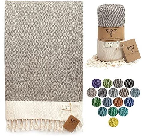 Smyrna Herringbone Series Original Turkish Beach Towel | 100% Cotton, Prewashed, 37 x 71 Inches | Peshtemal and Turkish Bath Towel for SPA, Beach, Pool, Gym and Bathroom (Beige) : Amazon.ca: Home Fouta Towels, Picnic Towel, Dry Sand, Beige Bathroom, Swim Towel, Turkish Bath Towels, Cotton Beach Towel, Turkish Beach, Turkish Cotton Towels