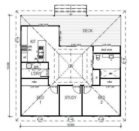 Beach Shack Plan - Imagine Kit Homes Beach Shack House, Types Of Cladding, Cement Panels, Shiplap Cladding, Brick Cladding, Townhouse Designs, Outdoor Dining Spaces, Roof Colors, Beach Shack