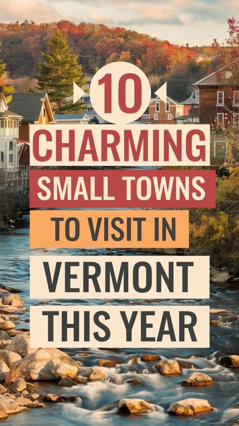 Vermont’s small towns are full of charm, and these 10 are perfect for a cozy getaway. From picturesque streets to quaint shops, experience the best of Vermont. Save this pin to explore these charming towns on your next trip! Best Small Towns In Vermont, Southern Vermont Things To Do, Reading Vacation, Stowe Vermont Winter, Cozy Getaway, Vermont Travel, Montpelier Vermont, Vermont Winter, Vermont Vacation