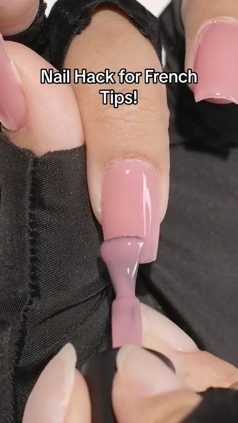 63K views · 375 reactions | How to do classic French tips in a fast way? 💅 #beetlesgelpolish #nailhacks #nailhack #nailtips #naildesigns #nailtrend #frenchnails #frenchnailart | BeetlesGelPolish | BeetlesGelPolish · Original audio How To Do A French Tip, How To Do French Tips, Diy French Tip Nails, Neutral Nail Art Designs, Neutral Nail Art, Neutral Nail, Plain Nails, Nail Techniques, Pink Gel