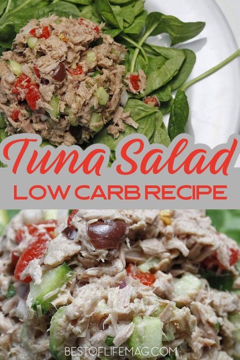 Low carb recipes like this low carb tuna salad recipe can help you boost fat burning and weight loss. It is also easy to make and pack for an easy snack or lunch on the go. Keto Tuna Salad Recipe | Tuna Salad Without Mayo | Healthy Tuna Salad | Low Carb Salads | Weight Loss Salad Recipes | Recipes for Weight Loss | Keto Salad Recipe | Keto Lunch Recipe | Weight Loss Recipes #healthyrecipes #lowcarb via @amybarseghian Low Carb Tuna Salad Recipe, Tuna Salad Without Mayo, Low Carb Salads, Top Crockpot Recipes, Low Carb Tuna Salad, Keto Tuna Salad, Tuna Salad Ingredients, Keto Tuna, Healthy Tuna Salad