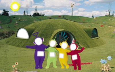 Teletubbies Background, Teletubbies Wallpaper Laptop, Teletubbies Terror, Teletubbies Sun Baby, She Was A Fairy Teletubbies, Grid Wallpaper, Overlays Cute, Art Display Kids, Picture Templates