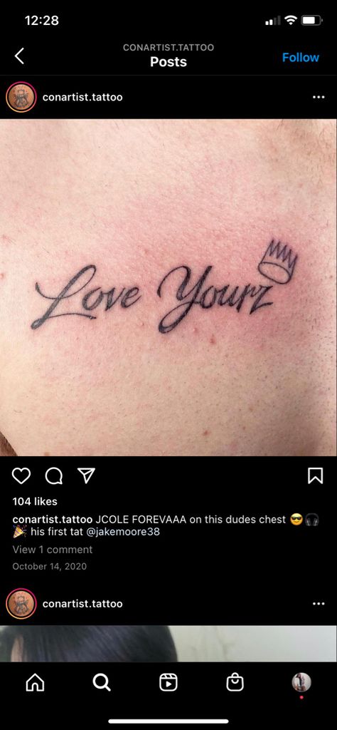 Love Yourz J Cole Tattoo Leg, J Cole Love Yours Lyrics Tattoo, Love Yourz J Cole Tattoo Rib, 4 Your Eyes Only J Cole Tattoo, Love Yourz J Cole Tattoo Forearm, Love Yours J Cole Tattoo, Love Yourz Tats J Cole, Love Yourz J Cole Tattoo With Butterfly, Jcole Tattoo Ideas