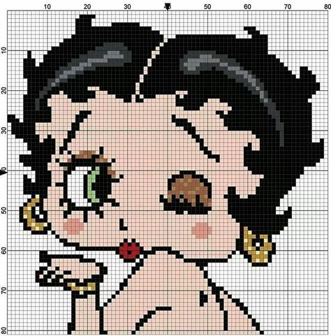 Betty Boop Betty Boop Alpha Pattern, Crochet Betty Boop, Betty Boop Cross Stitch Patterns, Betty Boop Pixel Art Grid, Betty Boop Perler Bead Pattern, Betty Boop Pixel, Betty Boop Crochet, Unif Bag, Crochet Blocking