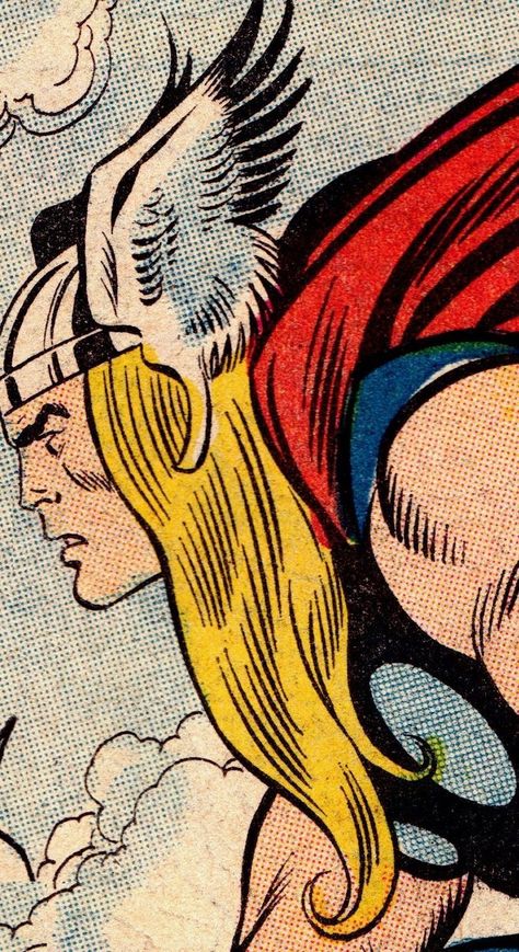 Superhero Graffiti, Comic Thor, Thor Comic Art, Retro Comic Art, Thor God, Thor Art, Marvel Comics Vintage, Thor Comic, Vintage Marvel