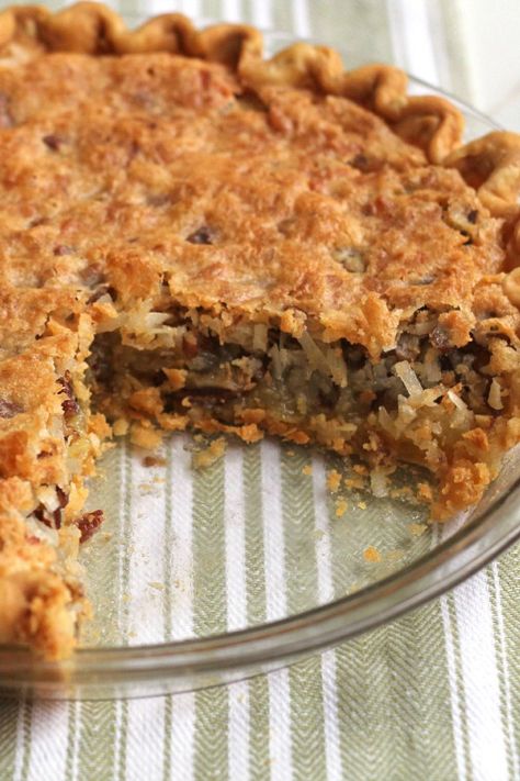 Recipes Using Pecan Pie Crust, Toasted Coconut Pie, Coconut Pecan Pie Recipe, Pecan Coconut Pie, Coconut Pecan Pie, Just Pies, Pie Pie, Coconut Pie, Coconut Pecan