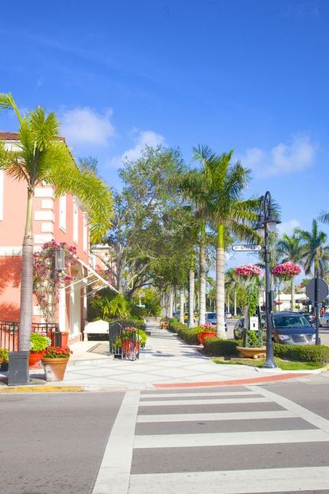 Beach Town Aesthetic, Pastel Buildings, Waterfront Restaurant, Beach City, Community Park, Florida Living, Anna Maria Island, Old Florida, Vero Beach