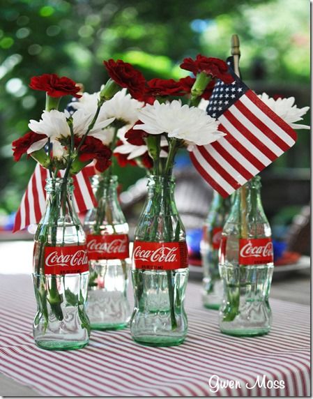 Usa Party, American Party, 4th July Crafts, Fourth Of July Food, Fourth Of July Decor, July Wedding, 4th Of July Celebration, Patriotic Party, 4th Of July Decorations