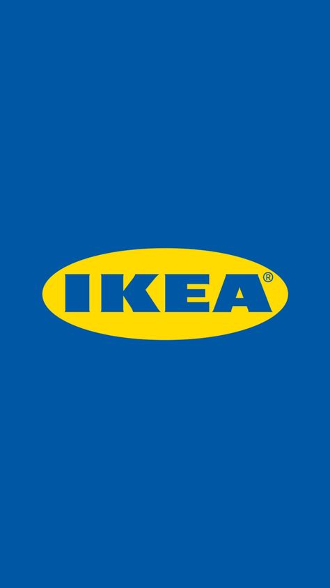 Ikea Logo Aesthetic, Ikea Wallpaper, Ikea Aesthetic, Ikea Logo, Peace Ukraine, Macbook Air Stickers, Logo Online Shop, Wallpaper Kitchen, Photo Frame Wallpaper