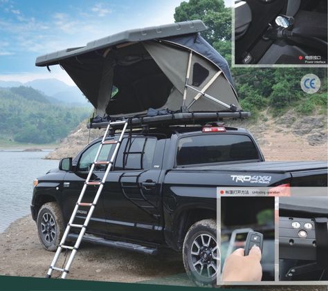 Roof Rack Tent, Pickup Camping, Tent For Camping, Suv Tent, Kombi Motorhome, Car Tent Camping, Tent Camping Hacks, Truck Bed Camping, Truck Tent