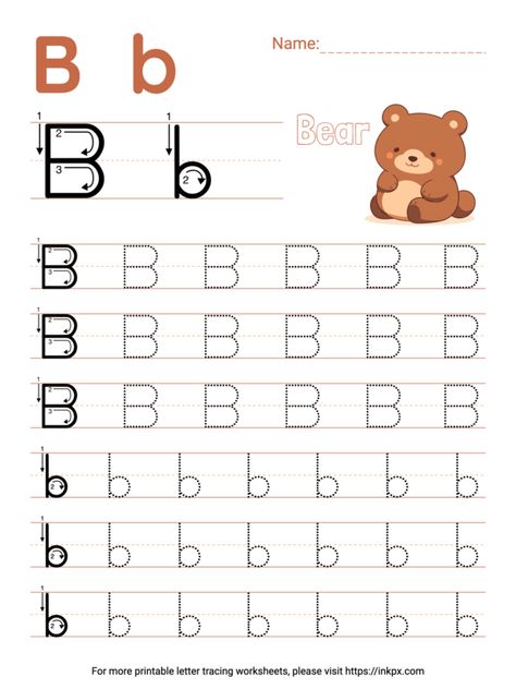 B Tracing Worksheet, Letter Tracing Printables Free, September Homeschool, Letter B Tracing, Handwriting Paper Kindergarten, Kindergarten Writing Paper, Letter Tracing Printables, Word Cloud Generator, Line Tracing Worksheets