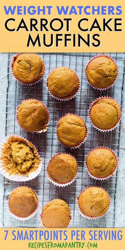 Cake Muffins Recipes, Easy Carrot Cake Muffins, Low Fat Carrot Cake, Healthy Carrot Muffins, Carrot Cake Muffin Recipe, Healthy Carrot Cake Muffins, Carrot Muffin Recipe, Easy Easter Dinner, Easy Easter Recipes