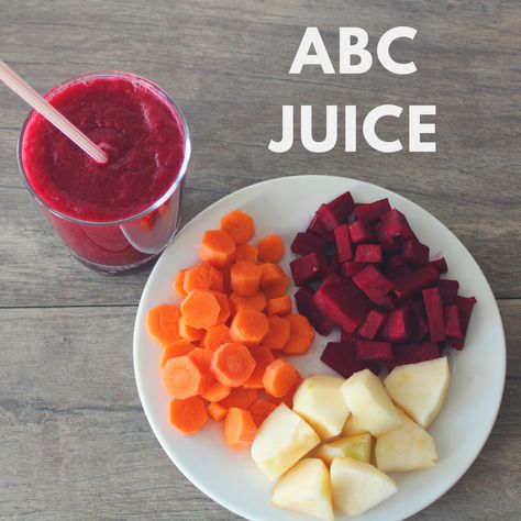 Abc Juice, Carrot Juice Recipe, Beet Juice Recipe, Juice Healthy, Healthy Juicer Recipes, Healthy Juice Drinks, Foods For Healthy Skin, Plant Paradox, Juicer Recipes