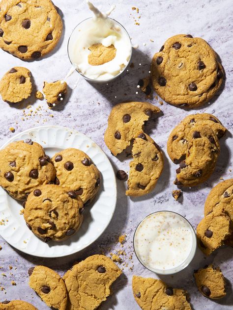 Brown Butter Chocolate Chip Cookies - Baked by Melissa Desserts At Home, Candy Stash, Butter Candy, Brown Butter Chocolate Chip, Baked By Melissa, Brown Butter Cookies, Candy Brown, Brown Butter Chocolate Chip Cookies, Perfect Chocolate Chip Cookies