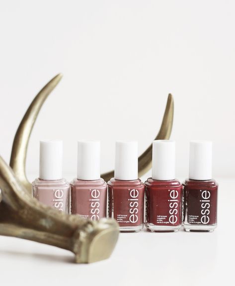 Five Autumnal Essie Picks | nail polish for fall | autumn nail colors Clothing Optional Essie, Fall Essie Colors, Essie Clothing Optional Nail Polish, Essie Fall 2022, Fall 2022 Nail Colors, Essie Fall Colors, 2022 Nail Colors, Essie Clothing Optional, Essie Bahama Mama