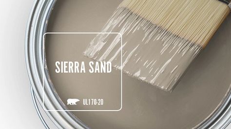 UL170-20 SIERRA SAND | Behr Paint Colors Adobe Sand Behr Paint Living Room, Behr Paint Colors For Living Room, Spanish Sand Behr Paint, Warm Tan Paint Colors, Sand Paint Color, Parents Bathroom, Calming Paint Colors, Tan Paint Colors, Freedom House