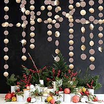 Home Engagement, Streamer Backdrop, Circle Garland, Gold Tissue Paper, Rose Gold Circle, Glitter Champagne, Party Streamers, Gold Party Decorations, Rose Gold Party