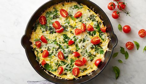 Garden Frittata | Recipe | Eggland's Best Garden Frittata, Brunch Frittata, Eggs And Cheese, Frittata Recipes, Land O Lakes, Brunch Ideas, Mini Foods, Breakfast Casserole, Egg Recipes