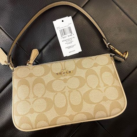 Nwt Coach Nolita 19 In Blocked Signature Canvas Bag Purse Ca444 Product Details Signature Coated Canvas And Refined Pebble Leather Two Credit Card Slots Inside Multifunction Pocket Zip-Top Closure, Fabric Lining Handle With 6 1/4" Drop 7 1/2" (L) X 4 1/2" (H) X 2" (W) Style No. Ca444 Coach Nolita 19, Coach Nolita, Nolita 19, Large Crossbody Purse, Coach Bucket Bag, Girly Bags, Gold Bag, Frame Bag, Coach Shoulder Bag