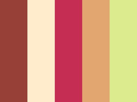 Red Orange And Green Color Palette, Red Yellow Green Palette, Lime Green Pallete, Lime Color Pallete, Yellow Green Brown Red Color Palette, Skin Color Palette, Cherry Limeade, Cool Color Palette, Hex Color Palette