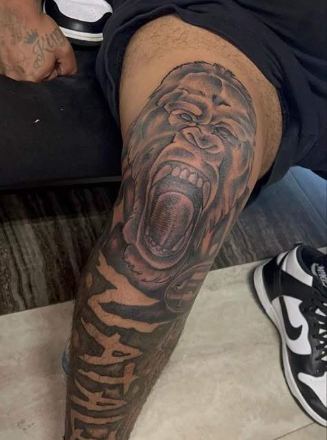 Errol Spence Jr Tattoos, Knee Tattoos, Leg Sleeve Tattoo, Knee Tattoo, Leg Sleeve, Leg Sleeves, Leg Tattoo, Sleeve Tattoo, Art Tattoos