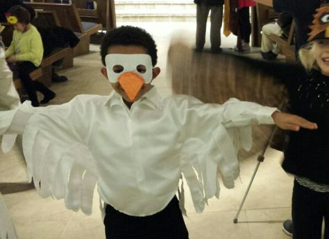 Custom dove costume Dove Costume, Nativity Costumes, Diy Kids Games, Custom Costumes, Christmas Play, Animal Costumes, Christmas Costume, Kids Games, Christmas Costumes