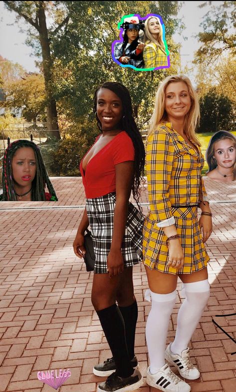 Dionne Clueless Costume, Cher Dionne, Dionne Clueless, Cher Costume, Fake Nose Piercing, Cher And Dionne, Clueless Costume, Amazon Shoes, Fake Nose