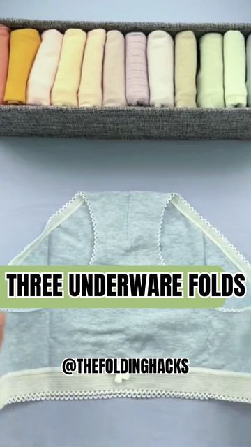 Folding Hacks, How To Fold, Meghan Trainor, Folding Clothes, Storage Hacks, Home Hacks, Closet Organization, Make It Yourself, Clothes