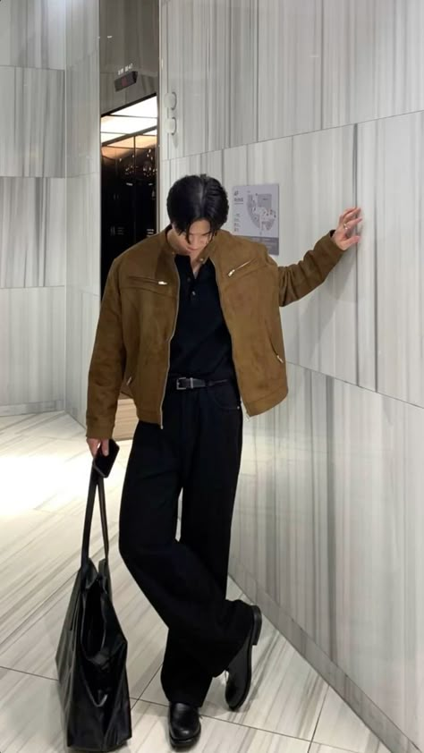 #mensfashion #mensstyle #menswear #mensoutfits #mensclothing #mensaccessories #mensootd #mensstreetstyle #menscasual #mensformal #mensfashiontips #menswardrobe #mensfashioninspo #mensstyleguide #mensfashiontrends Men Outfit Trousers, Coffee Date Outfit Men, Rich Boy Outfits, Korean Style For Men, Osaka Outfit, Classy Outfits For Men, Outfit Trip, Old Man Outfit, College Outfits Men